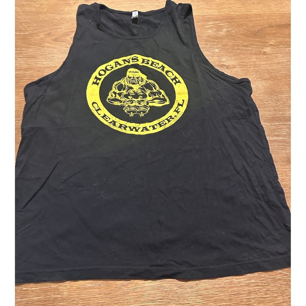 Hulk Hogan Hogan's Beach Shop‎  Clearwater, FL T Shirt Tank Top Men's XL Rare
